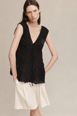 BLANCHE TOP BLACK