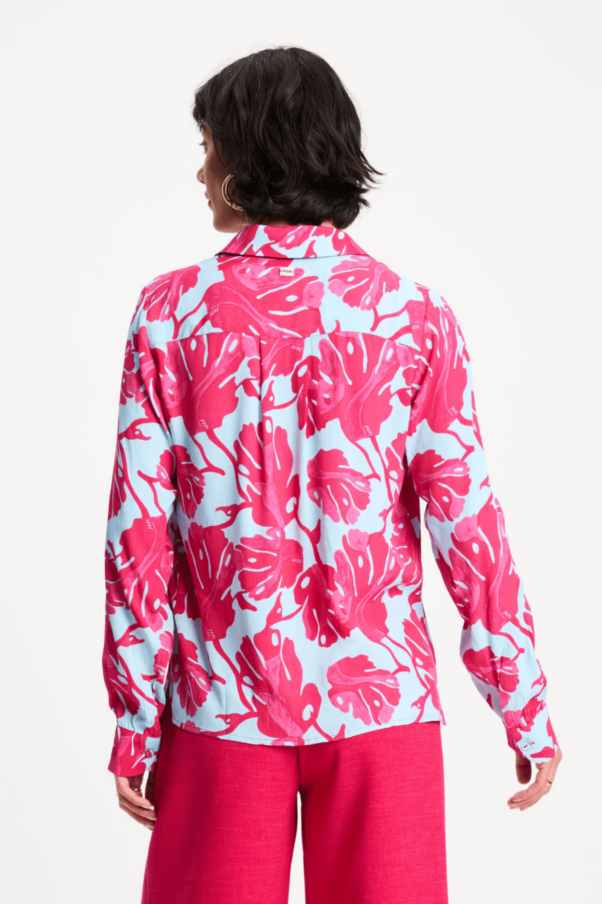 BLOUSE MILA URBAN FLORA BLUE