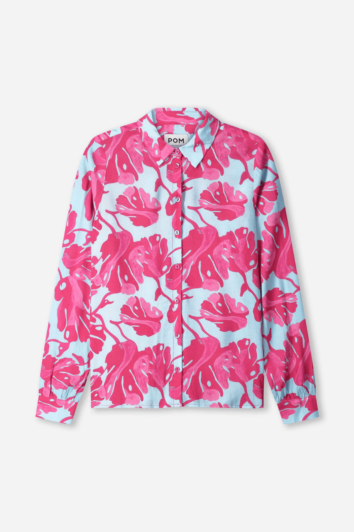 BLOUSE MILA URBAN FLORA BLUE