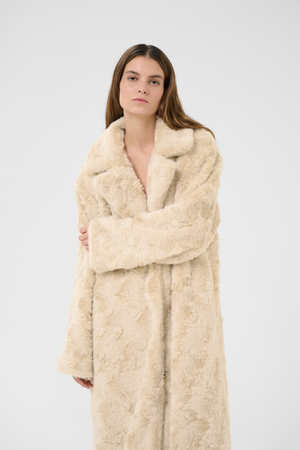 BOLINDA FUR COAT EGRET