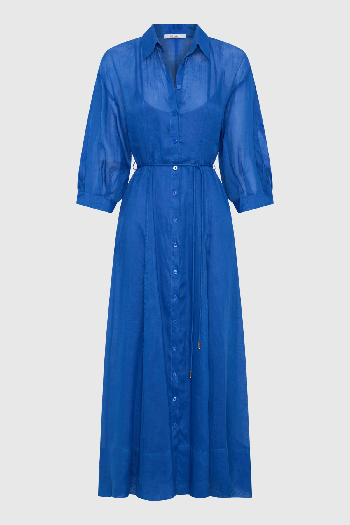 BONITA SHIRT DRESS COBALT