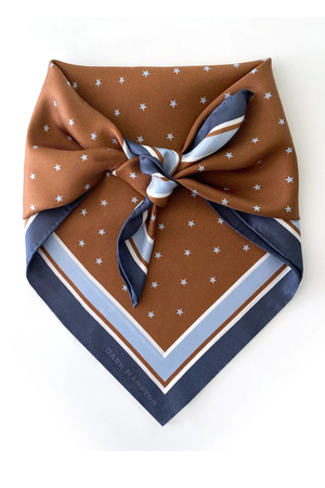 THE BOREY PETITE SILK SCARF