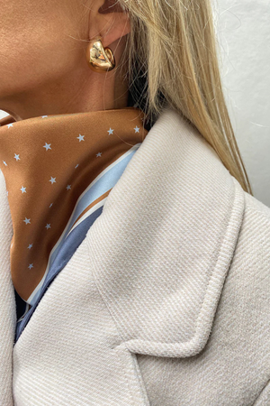 THE BOREY PETITE SILK SCARF