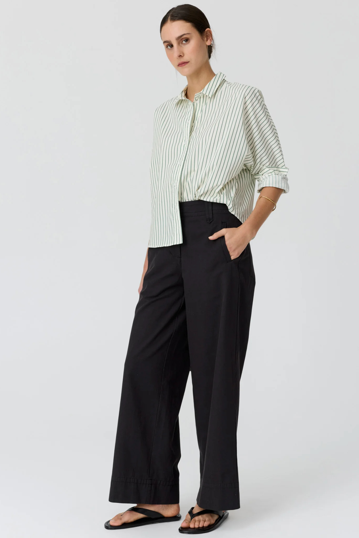 BOTANICA STRIPE SHIRT BOTANICA PRINT