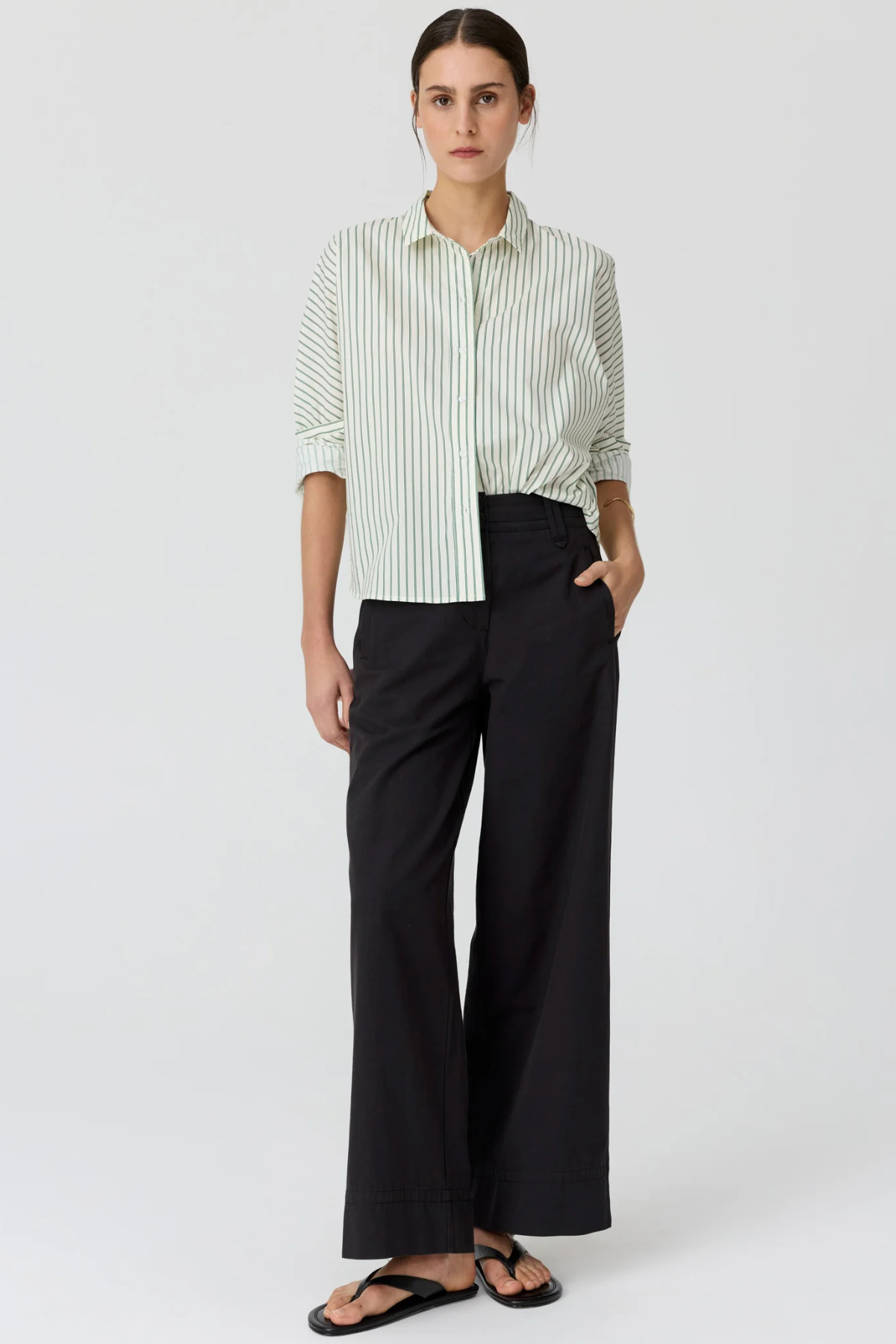 BOTANICA STRIPE SHIRT BOTANICA PRINT