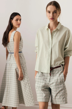 BOTANICA STRIPE SHIRT BOTANICA PRINT
