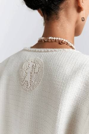 BOUCLE JACKET CREAM