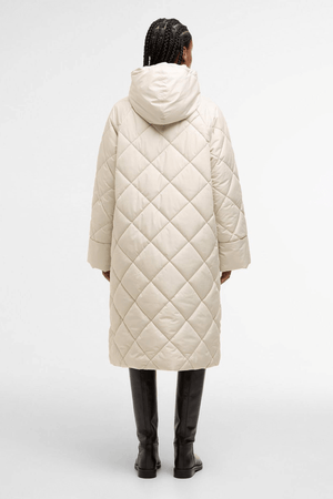 BRAIDLEY QUILTED JACKET OATMEAL/ANCIENT TARTAN