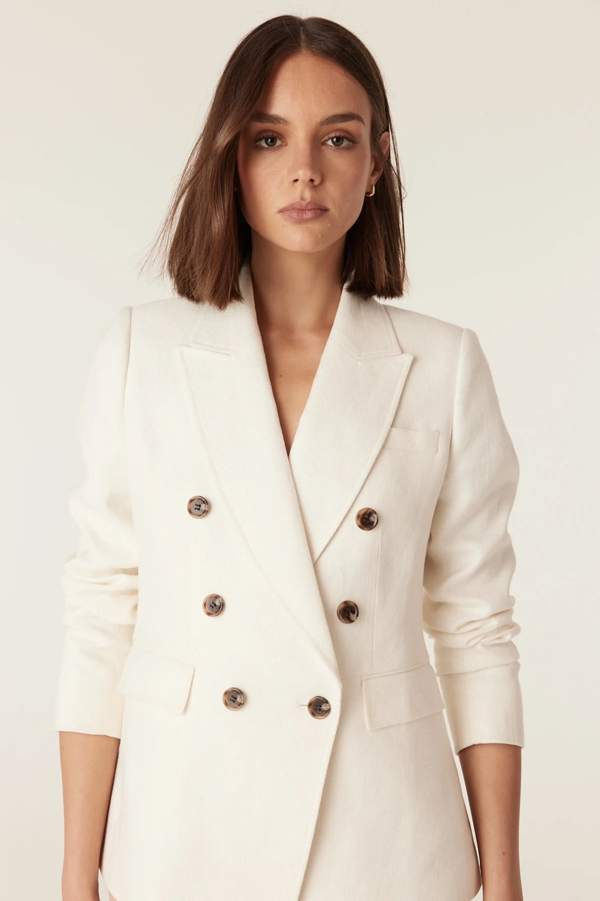 BRIGITTE BLAZER WHITE