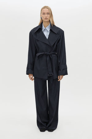 BRODY PANT FRENCH NAVY STRIPE