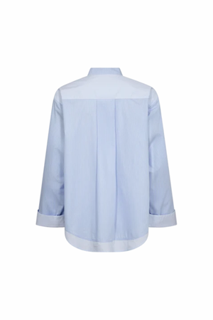 BRONWYN STRIPE SHIRT BRUNNERA BLUE