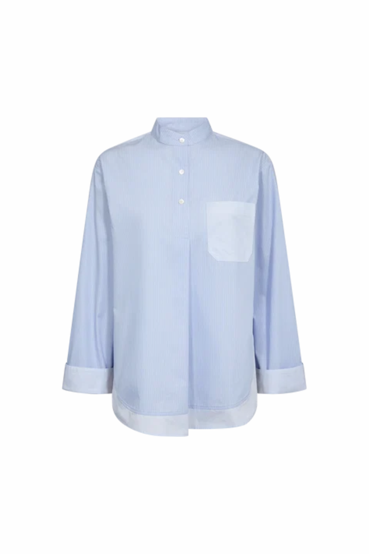 BRONWYN STRIPE SHIRT BRUNNERA BLUE