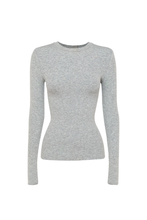 BROOKLYN TOP GREY MARLE