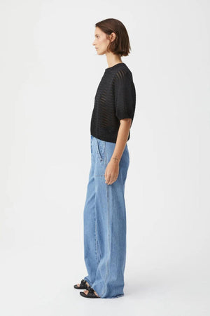 BRYON KNIT PULLOVER BLACK