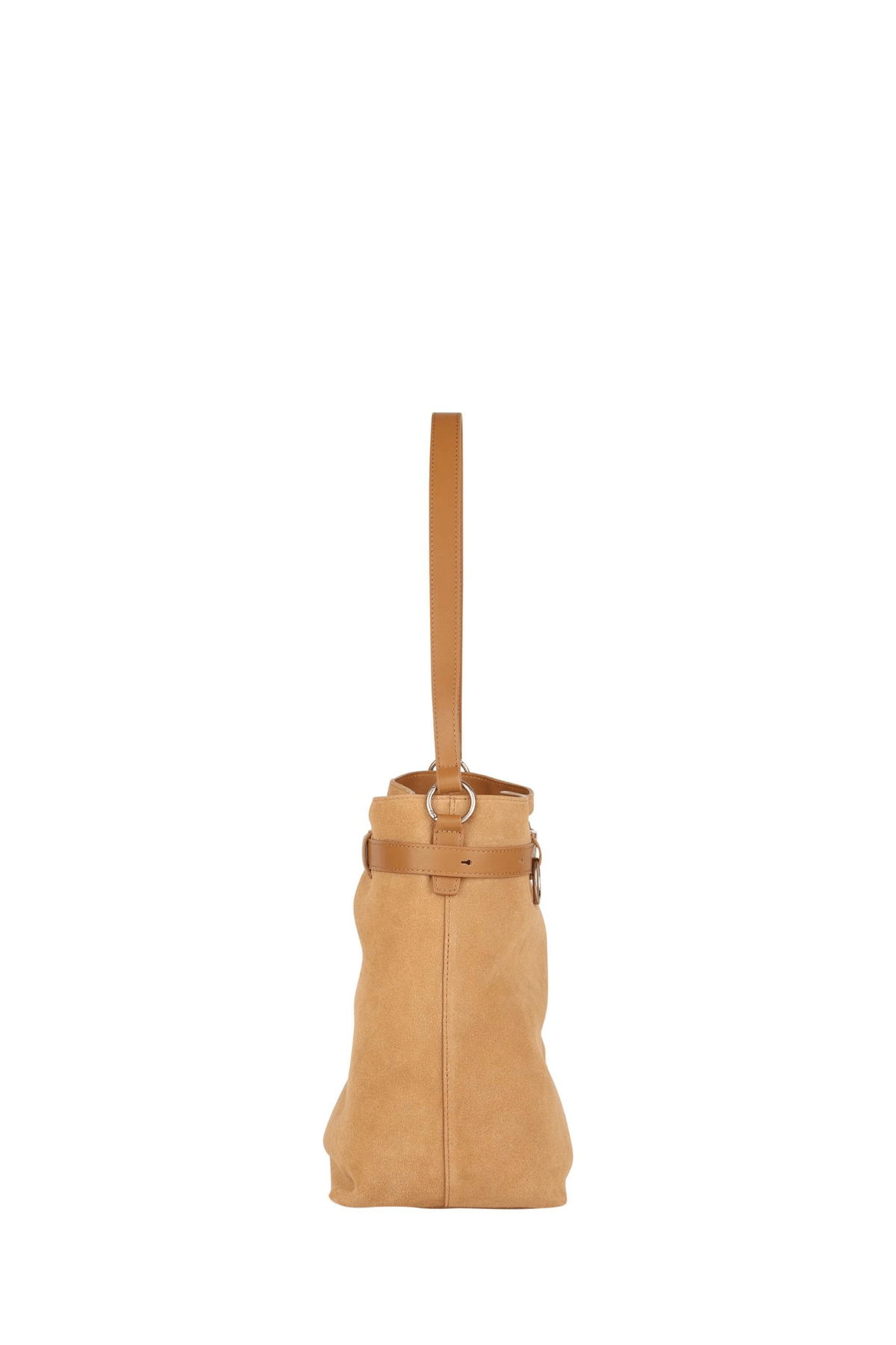 RIDER BUCKET BAG TAN