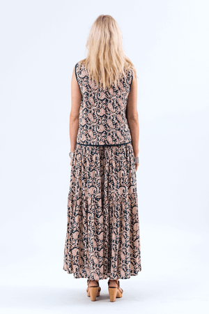 CAIRO VEST GRAPHIC PRINT