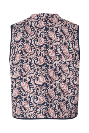 CAIRO VEST GRAPHIC PRINT