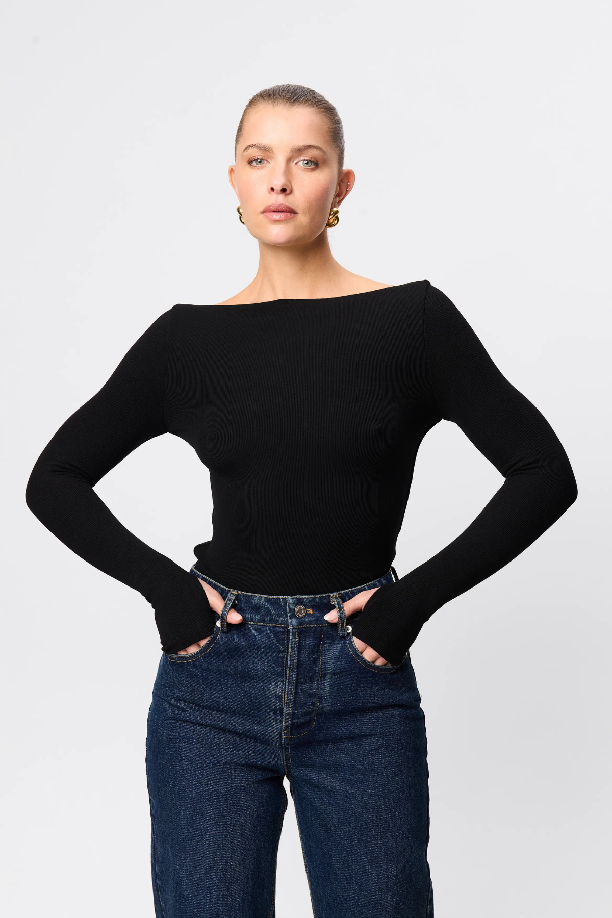 CAMDEN TOP BLACK