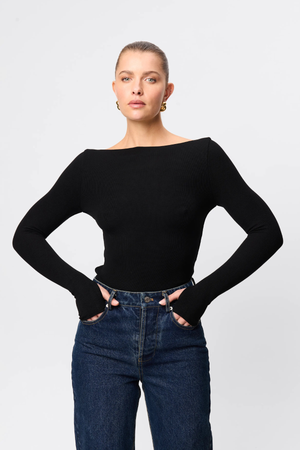 CAMDEN TOP BLACK