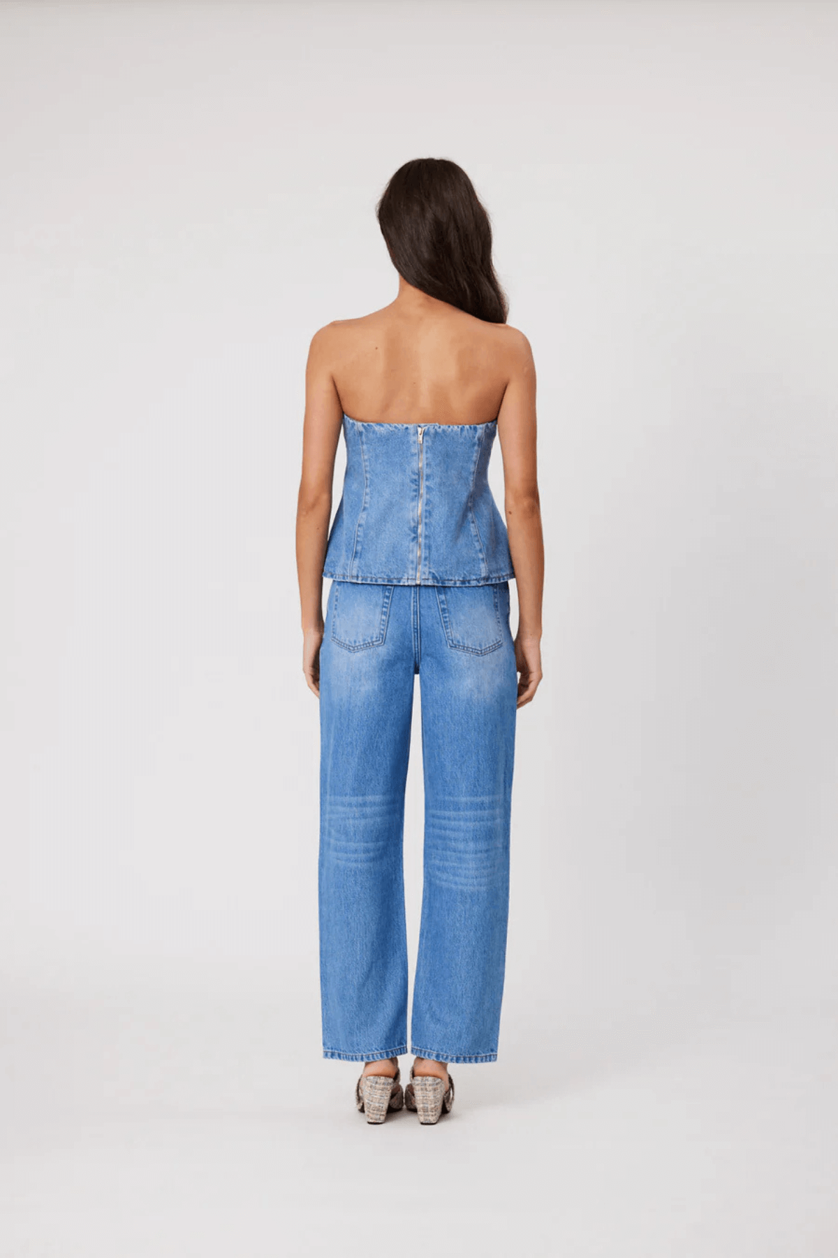 CAMILLE JEAN MID BLUE