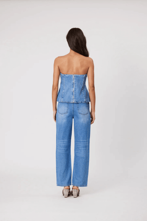 CAMILLE JEAN MID BLUE