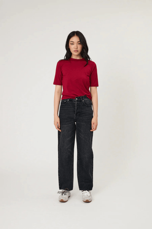 CAMILLE JEAN WASHED BLACK