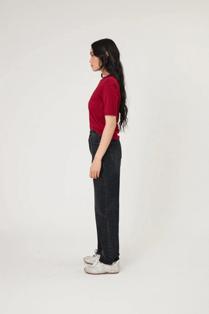 CAMILLE JEAN WASHED BLACK