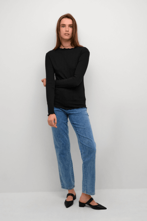 CANDACE LONG SLEEVE TEE METEORITE
