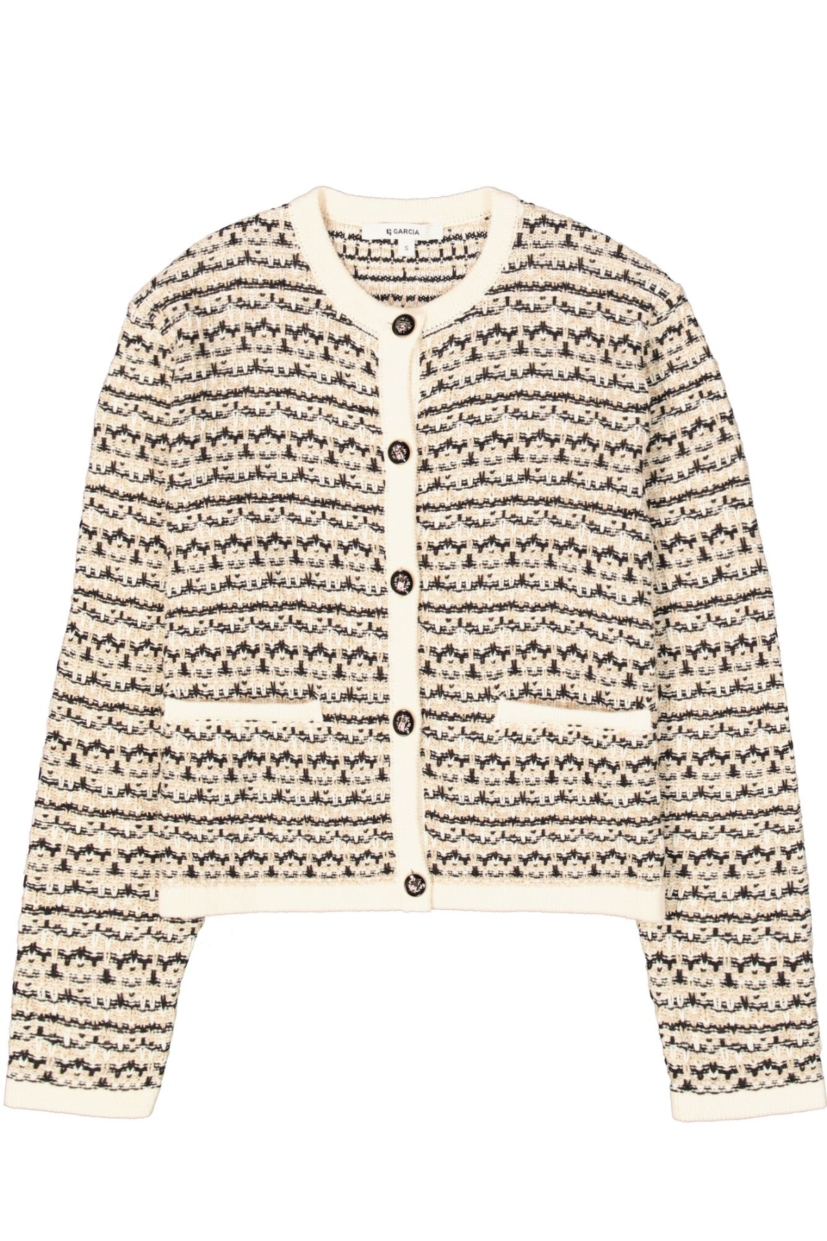 LADIES CARDIGAN WHITECAP