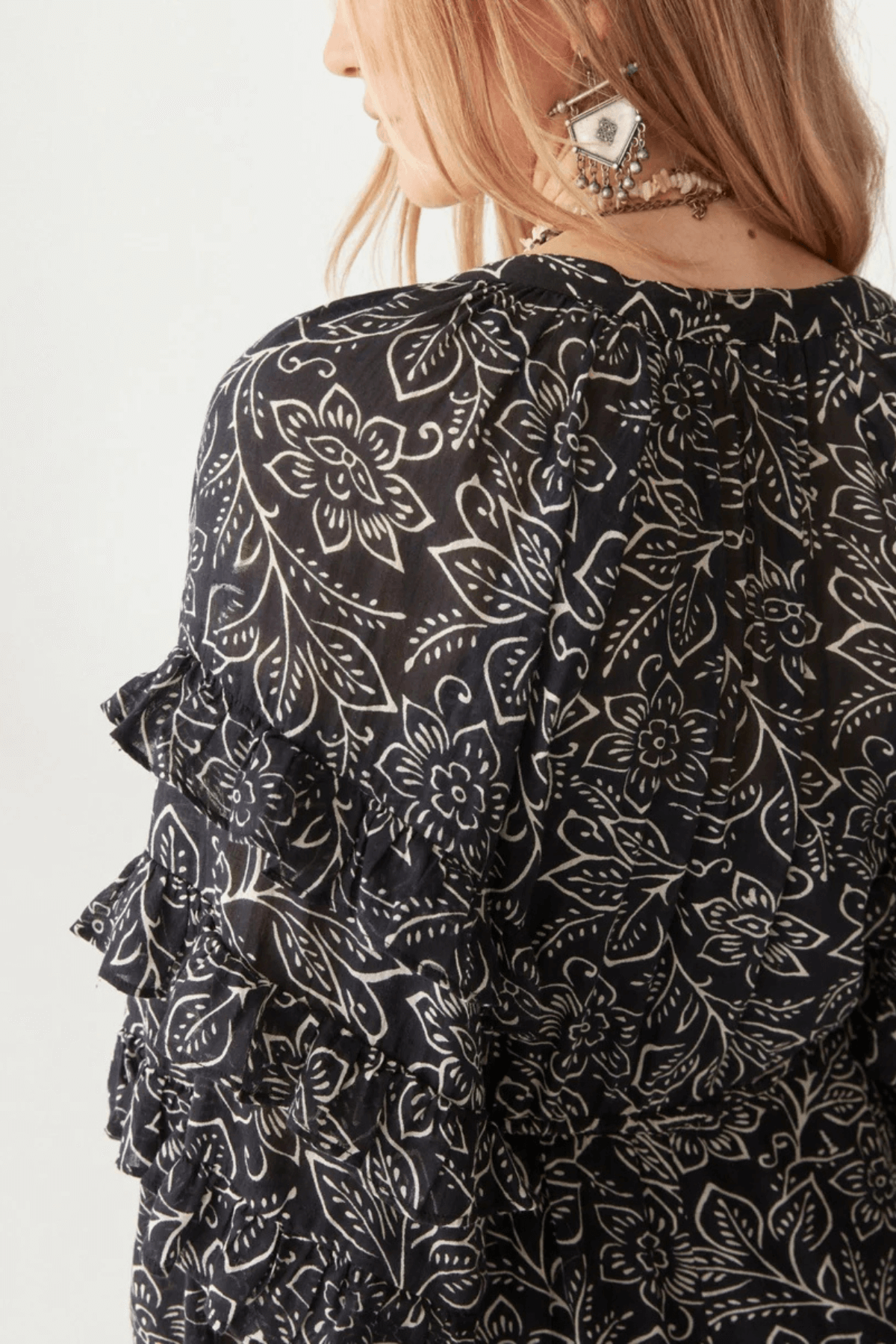 CARMENCITA DRESS BLACK SHEEP