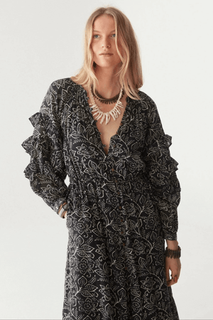 CARMENCITA DRESS BLACK SHEEP