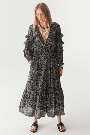 CARMENCITA DRESS BLACK SHEEP