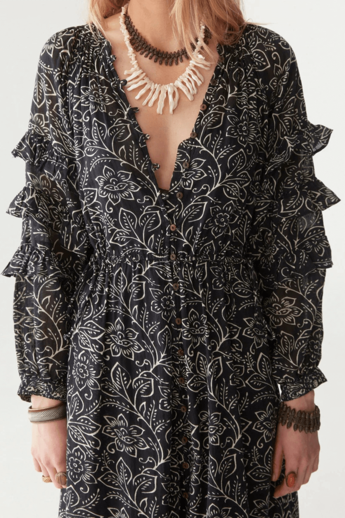CARMENCITA DRESS BLACK SHEEP