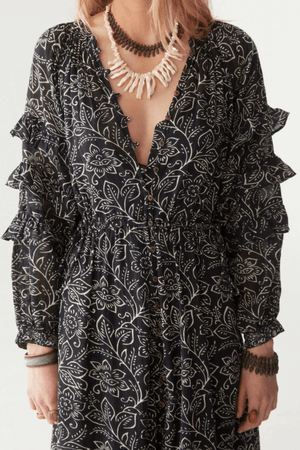 CARMENCITA DRESS BLACK SHEEP