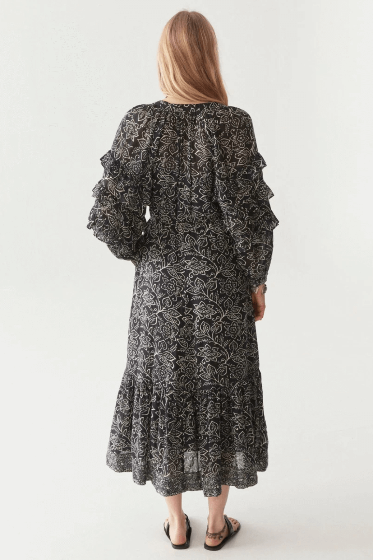 CARMENCITA DRESS BLACK SHEEP