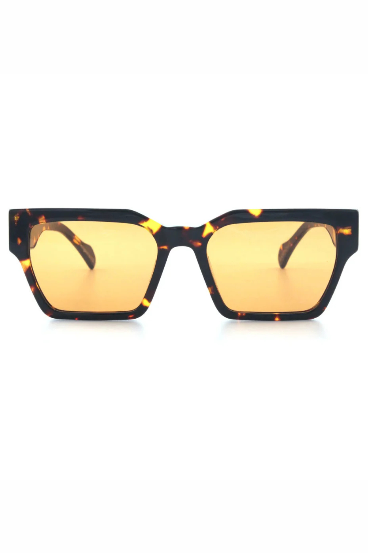 CARNAGE SUNGLASSES BROWN TORT ORANGE LENS