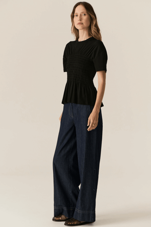 CARSEN FULL LENGTH PANT DARK WASH
