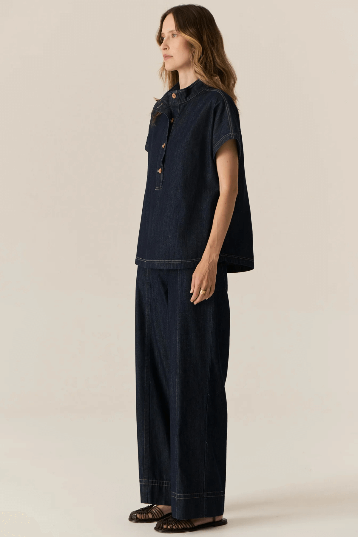 CARSEN SHIRT DARK WASH