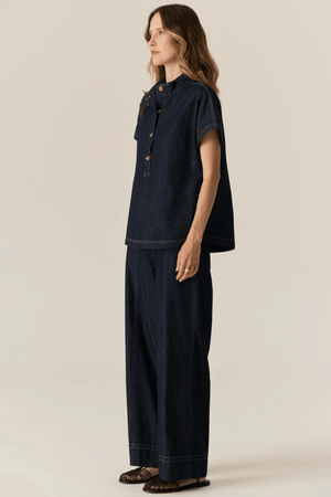 CARSEN SHIRT DARK WASH