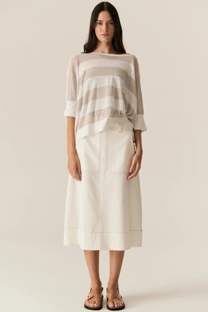 CARSEN SKIRT ECRU