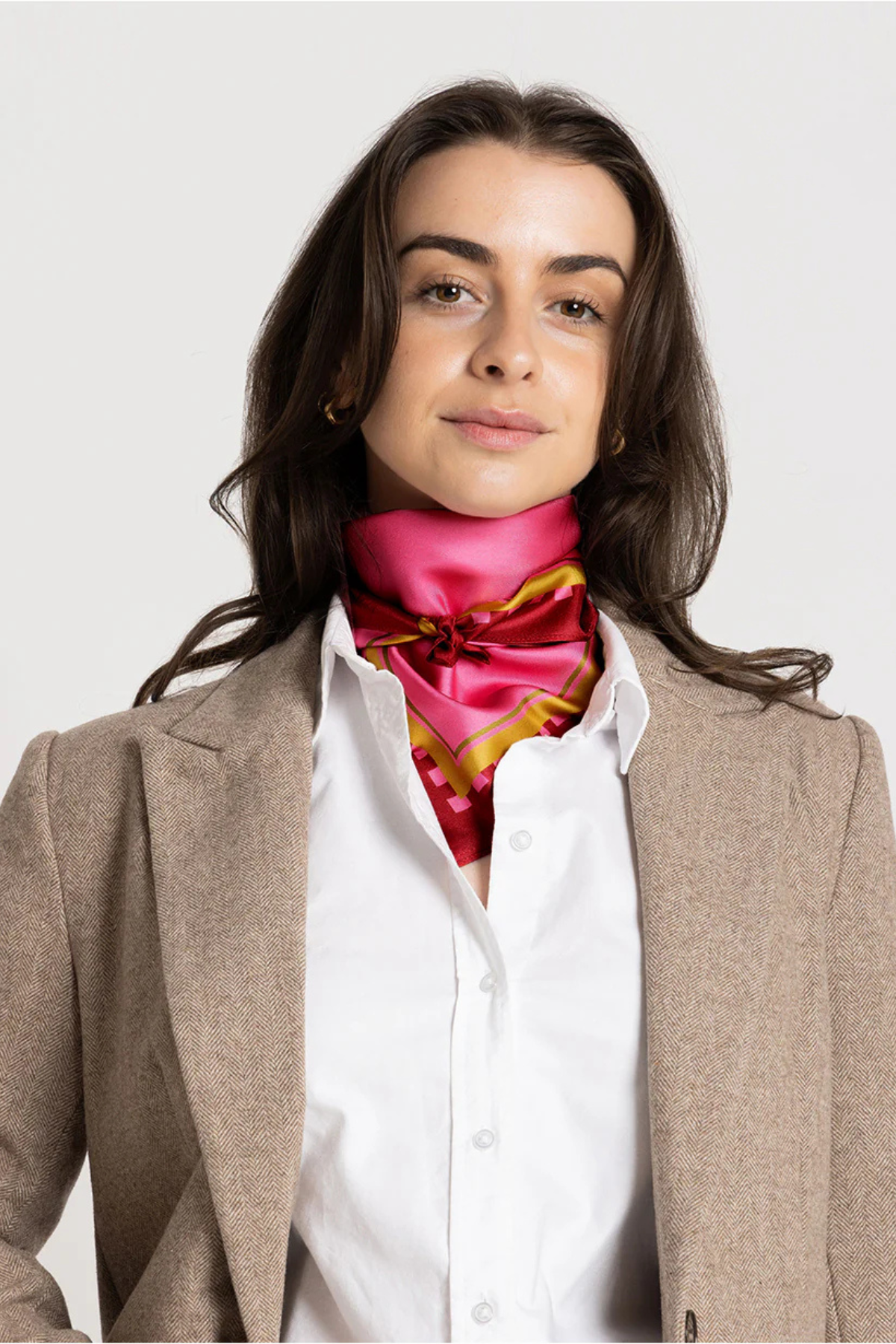 THE CARTER PETITE SILK SCARF