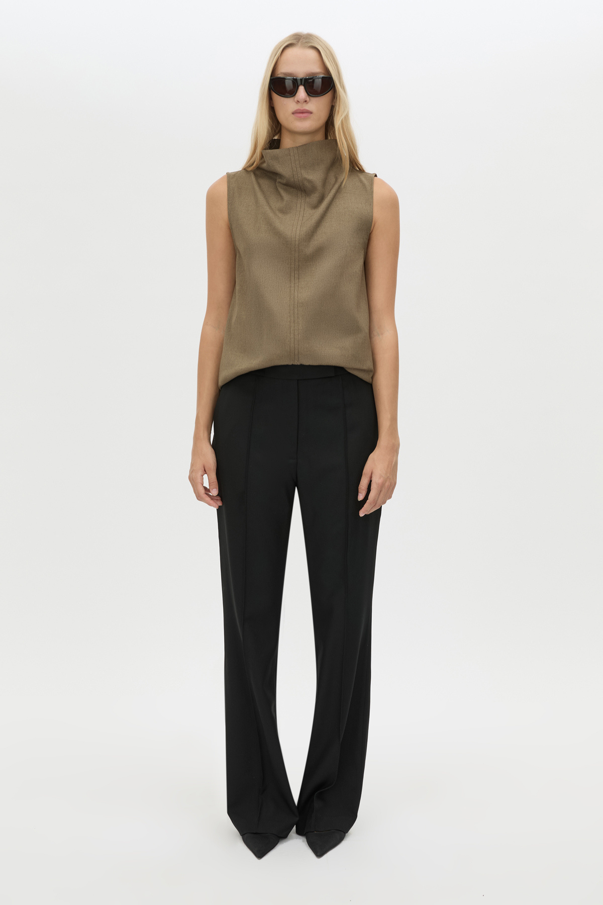 CASSIE SLIM PANT BLACK