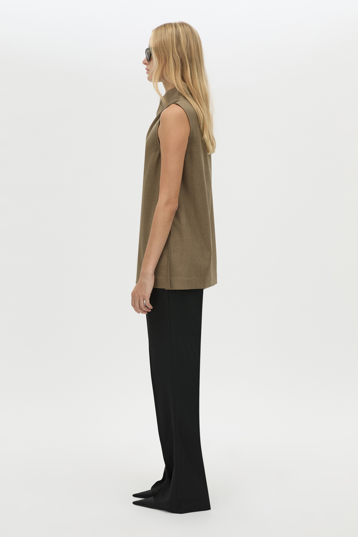CASSIE SLIM PANT BLACK