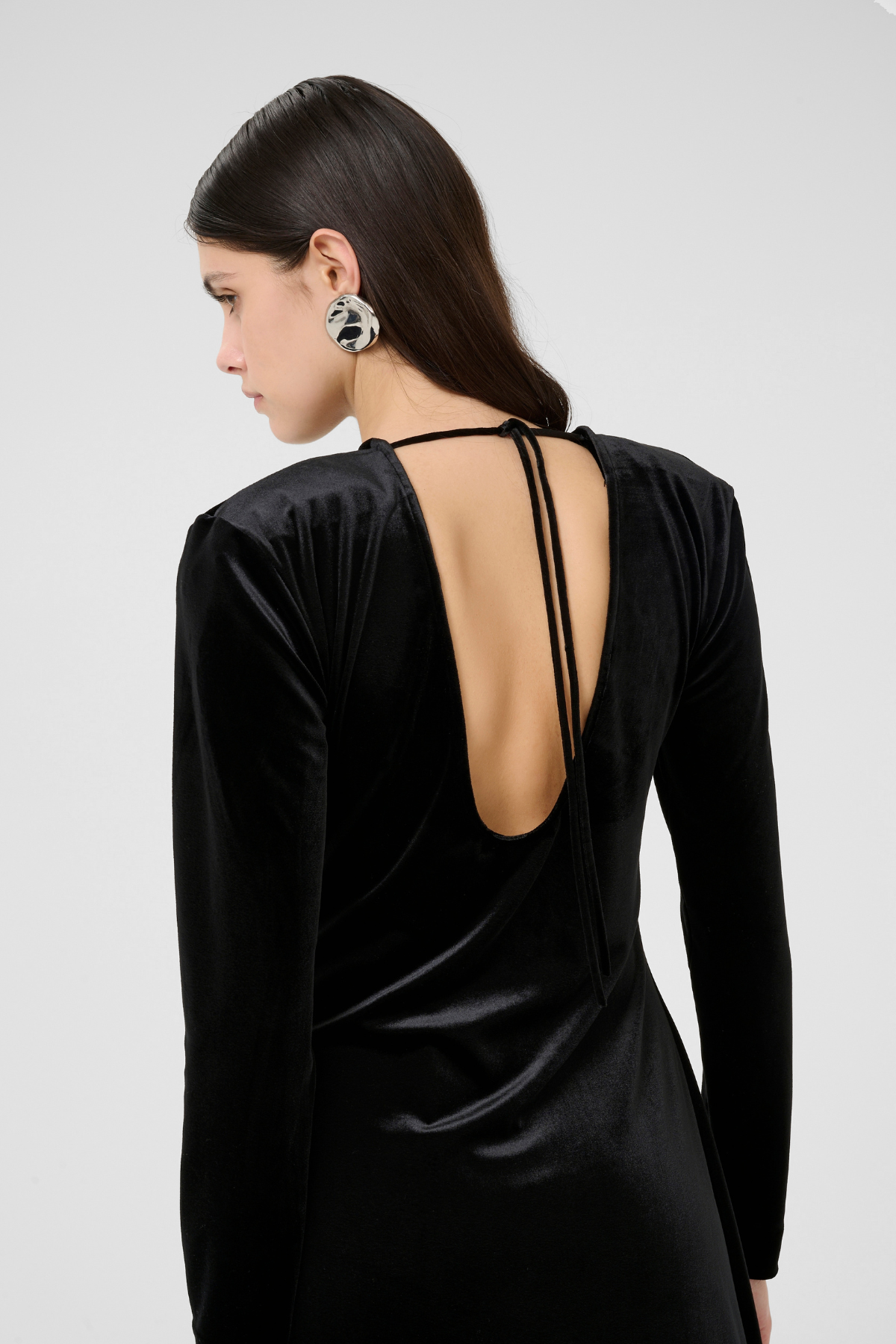 CECILIA LONG DRESS METEORITE