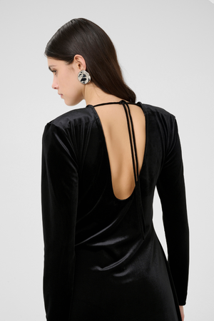 CECILIA LONG DRESS METEORITE