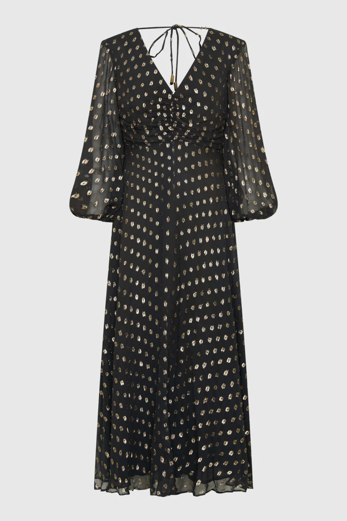 CECILE MIDI DRESS BLACK