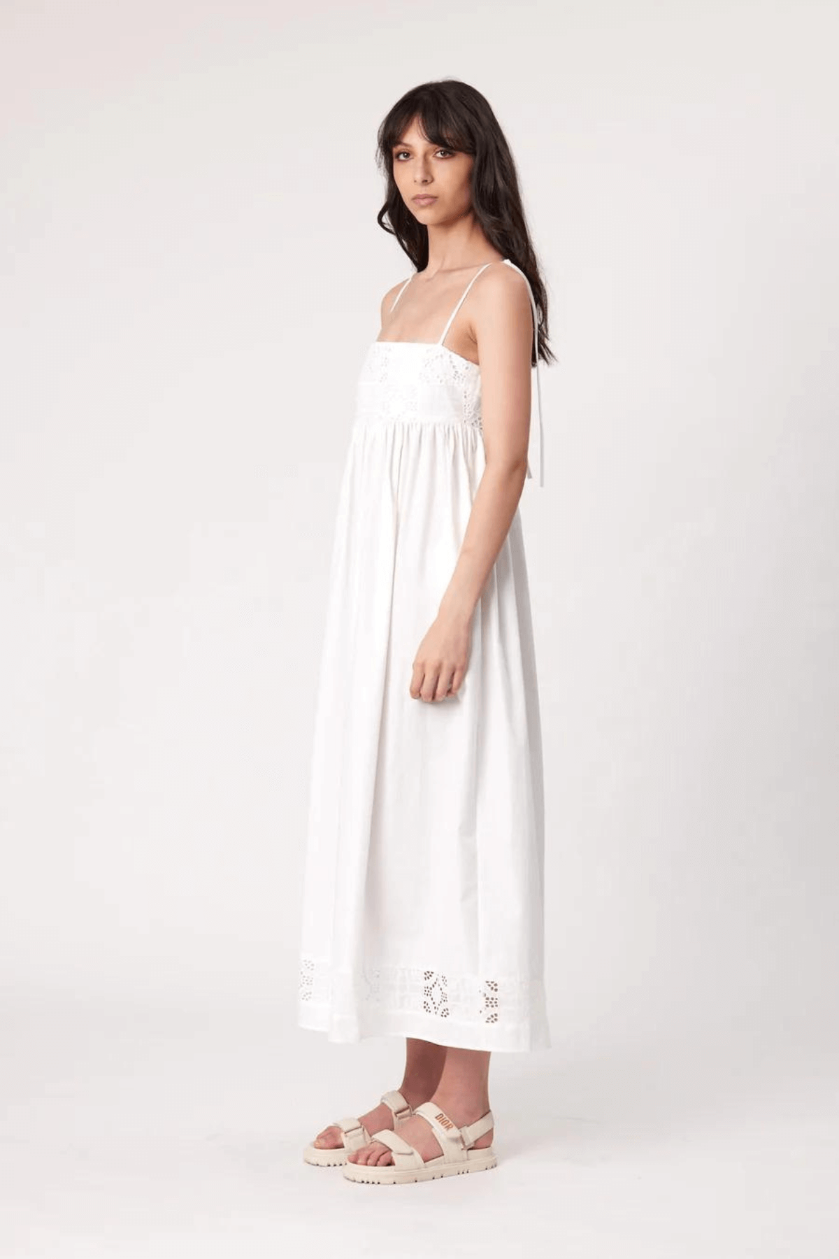 REMAIN CELIA MAXI DRESS IVORY | Womens Dresses | Treasure Box
