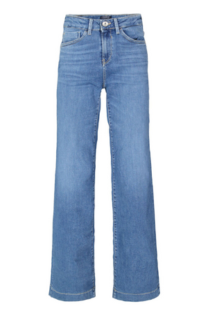 CELIA WIDE LEG JEANS MEDIUM BLUE