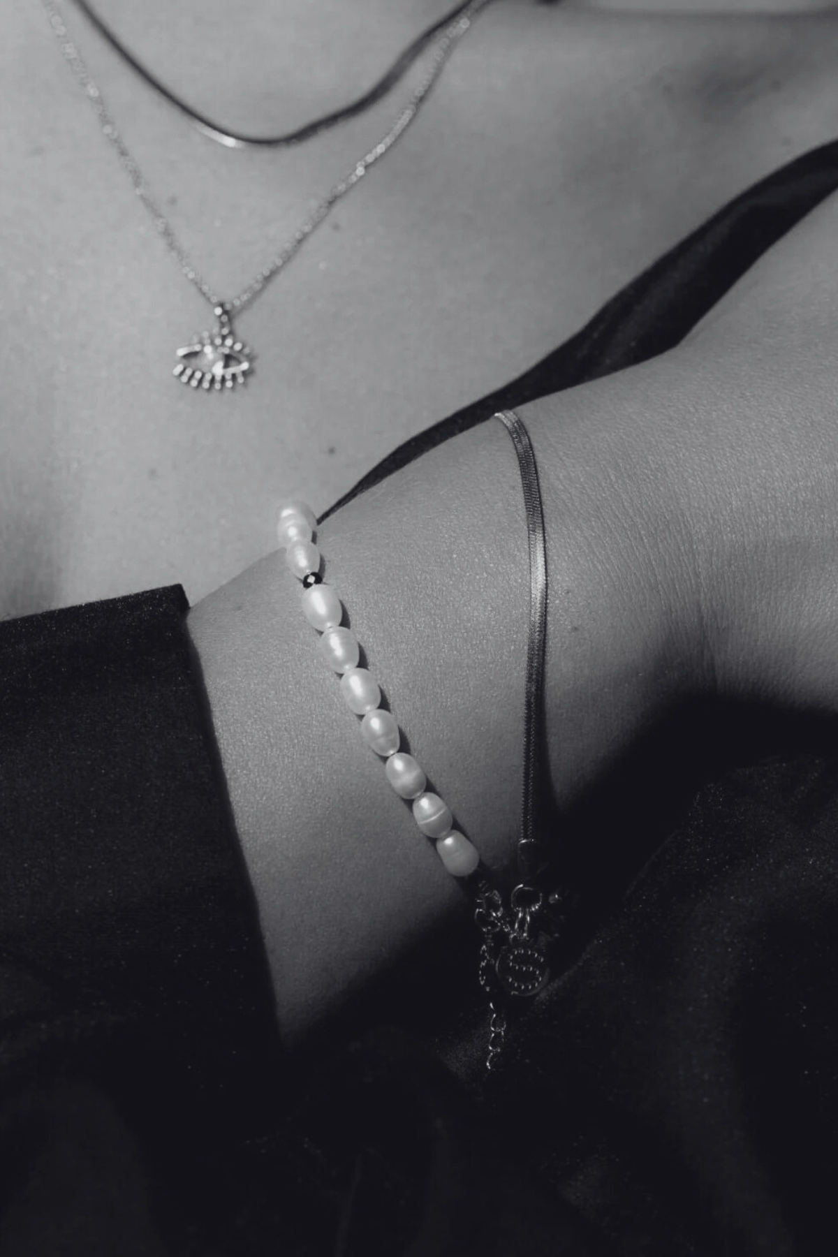 CELINE BRACELET PEARL/GOLD