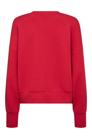 CELLI SWEATSHIRT CHINESE RED